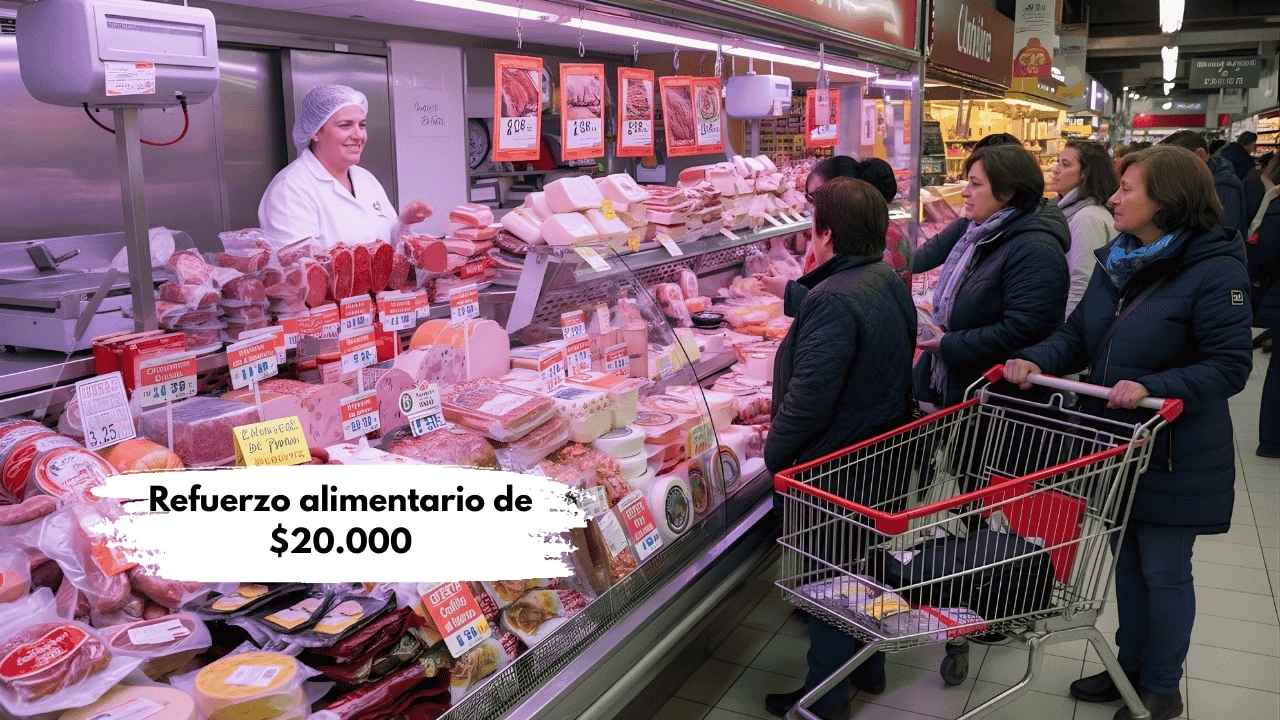Refuerzo alimentario de $20.000: quién lo recibe, pasos de inscripción y día de acreditación